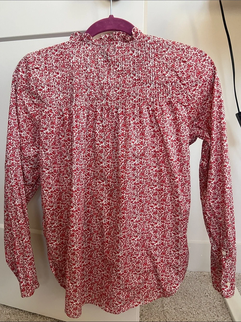 Jcrew x Liberty London floral blouse size 2
